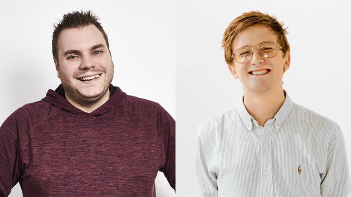 Headshots of Twitch staff: VP of product Jeremy Forrester and VP of global partnerships Pontus Eskilsson