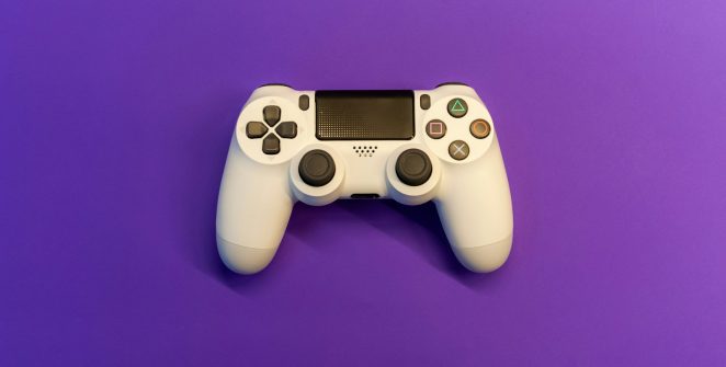 white sony ps 4 controller