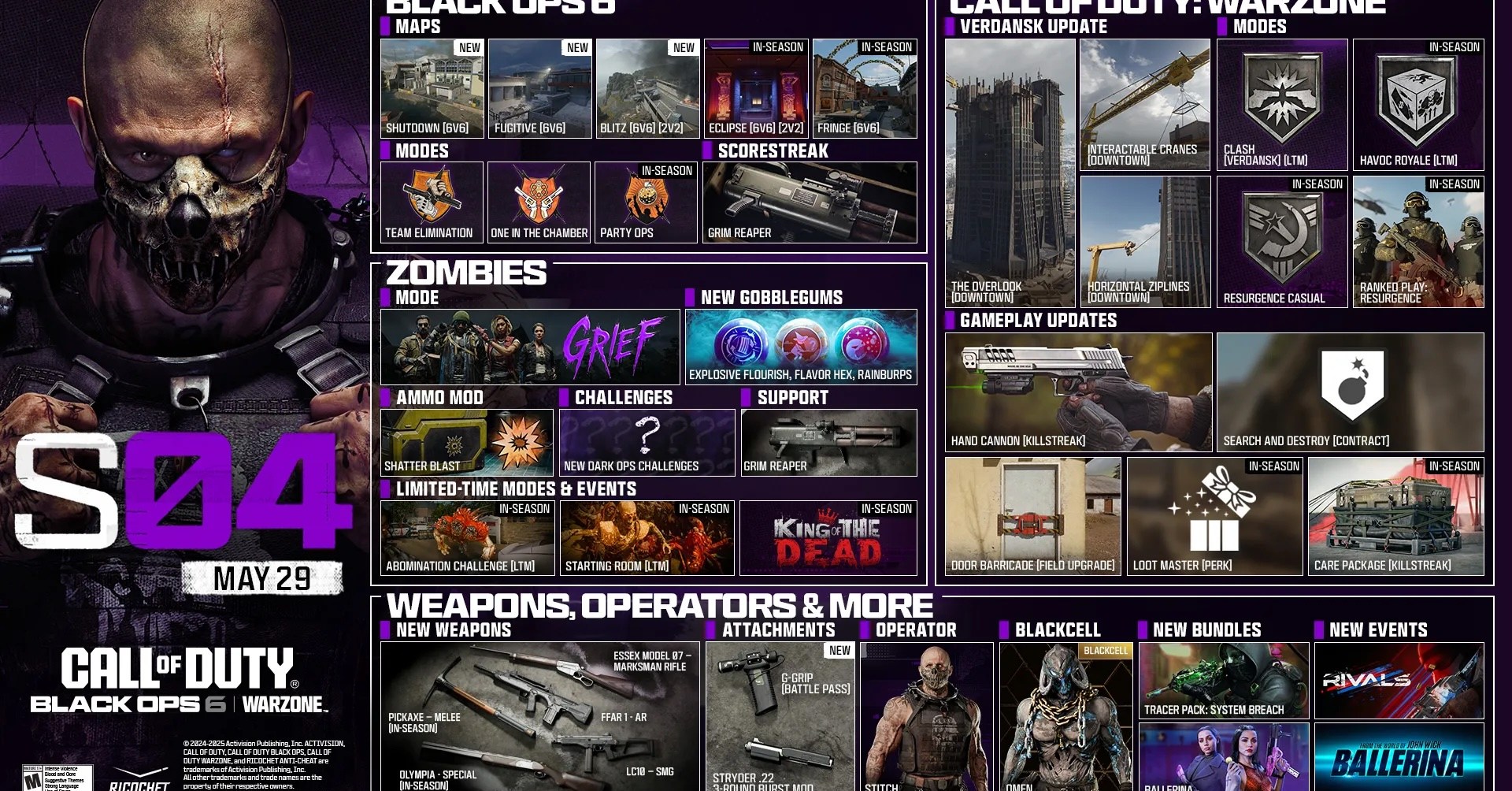 Arte -chave para o Black Ops 6 temporada 4 mostra o que está chegando para o Bo6 temporada 4