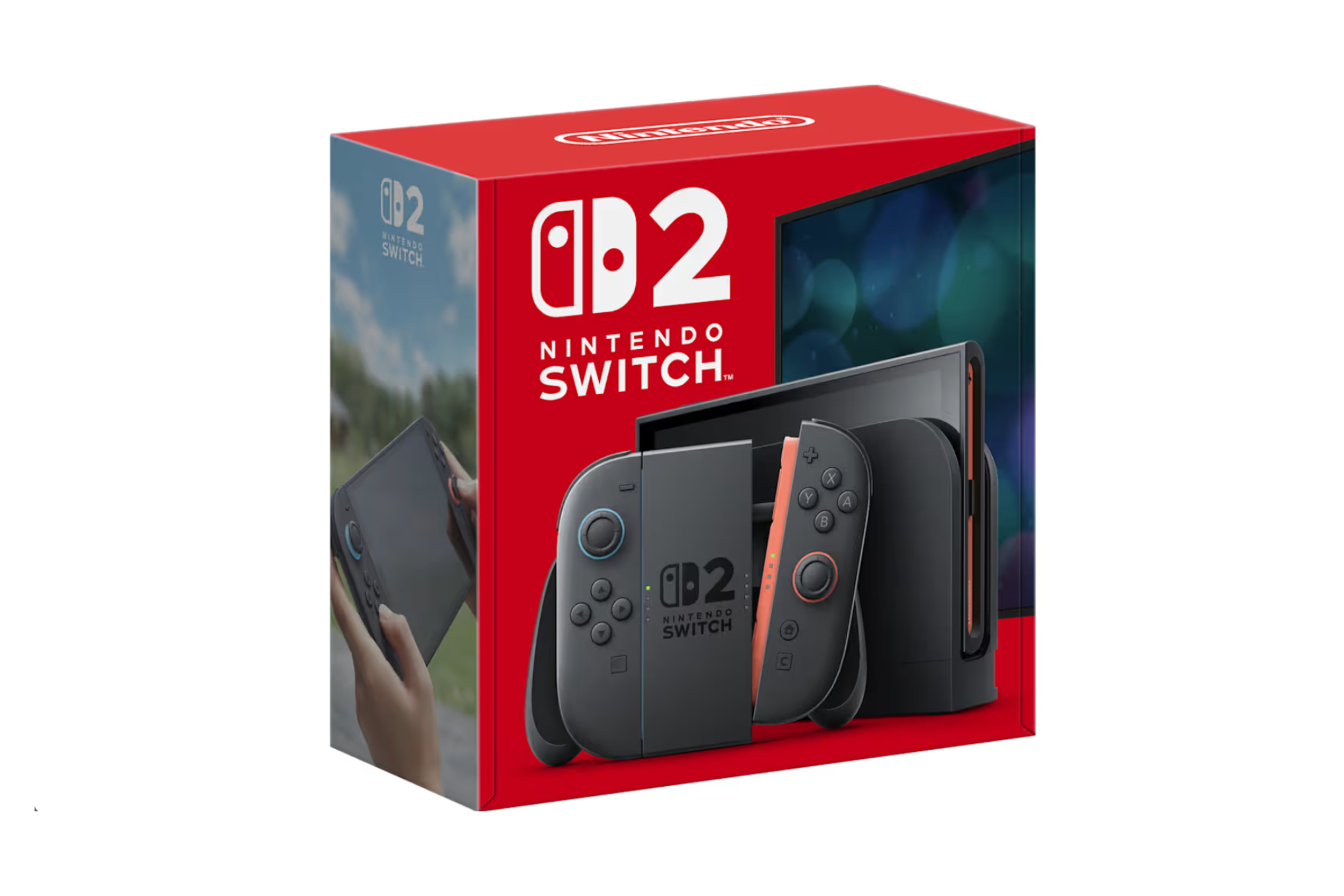 Switch 2 Console em uma caixa