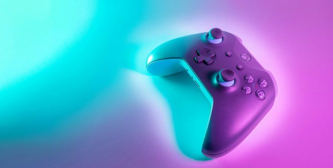 red xbox one game controller