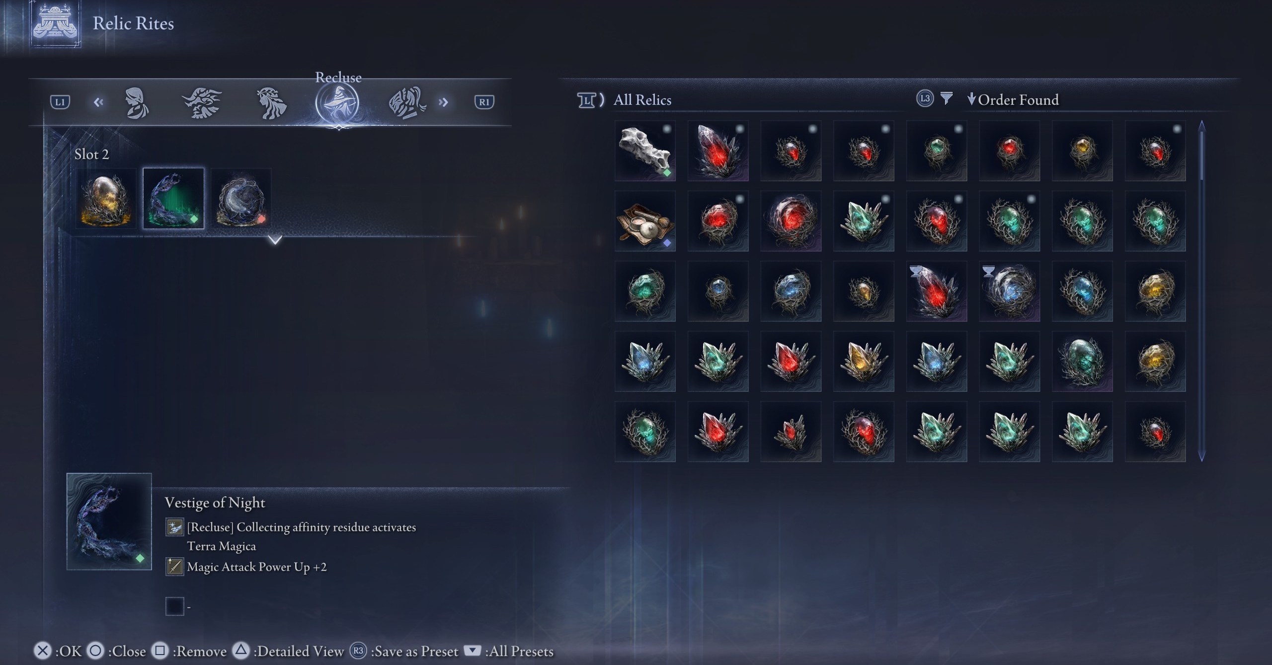 O vestígio da relíquia noturna em Elden Ring Nightreign O vestígio da relíquia noturna em Elden Ring Nightreign