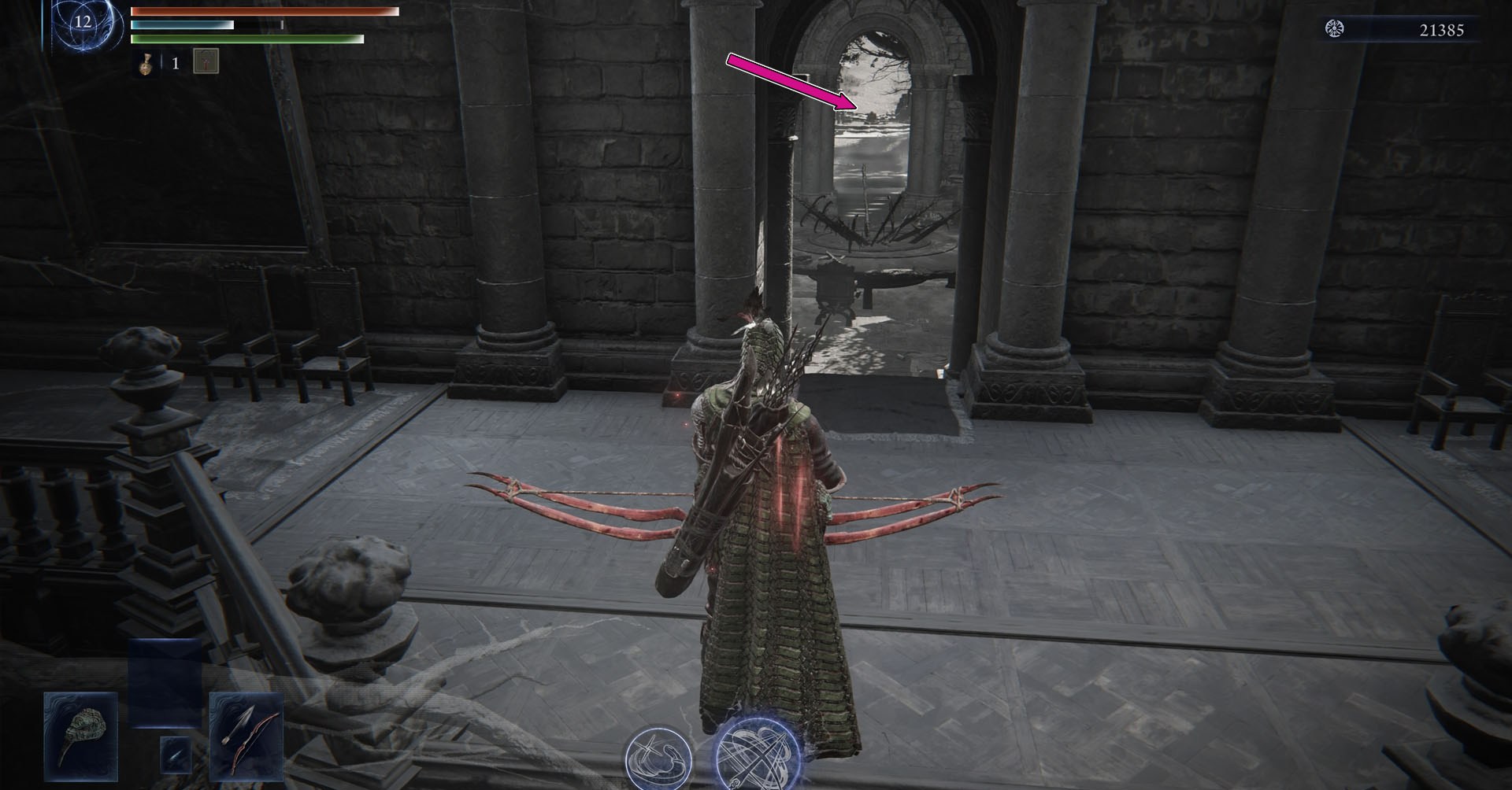 Uma captura de tela de Elden Ring Nightreign mostra a localização na mesa redonda, onde você vai terminar o jogo. O local é uma versão desolada do hub, onde você inicia as expedições. Uma captura de tela de Elden Ring Nightreign mostra a localização na mesa redonda, onde você vai terminar o jogo. O local é uma versão desolada do hub, onde você inicia as expedições.