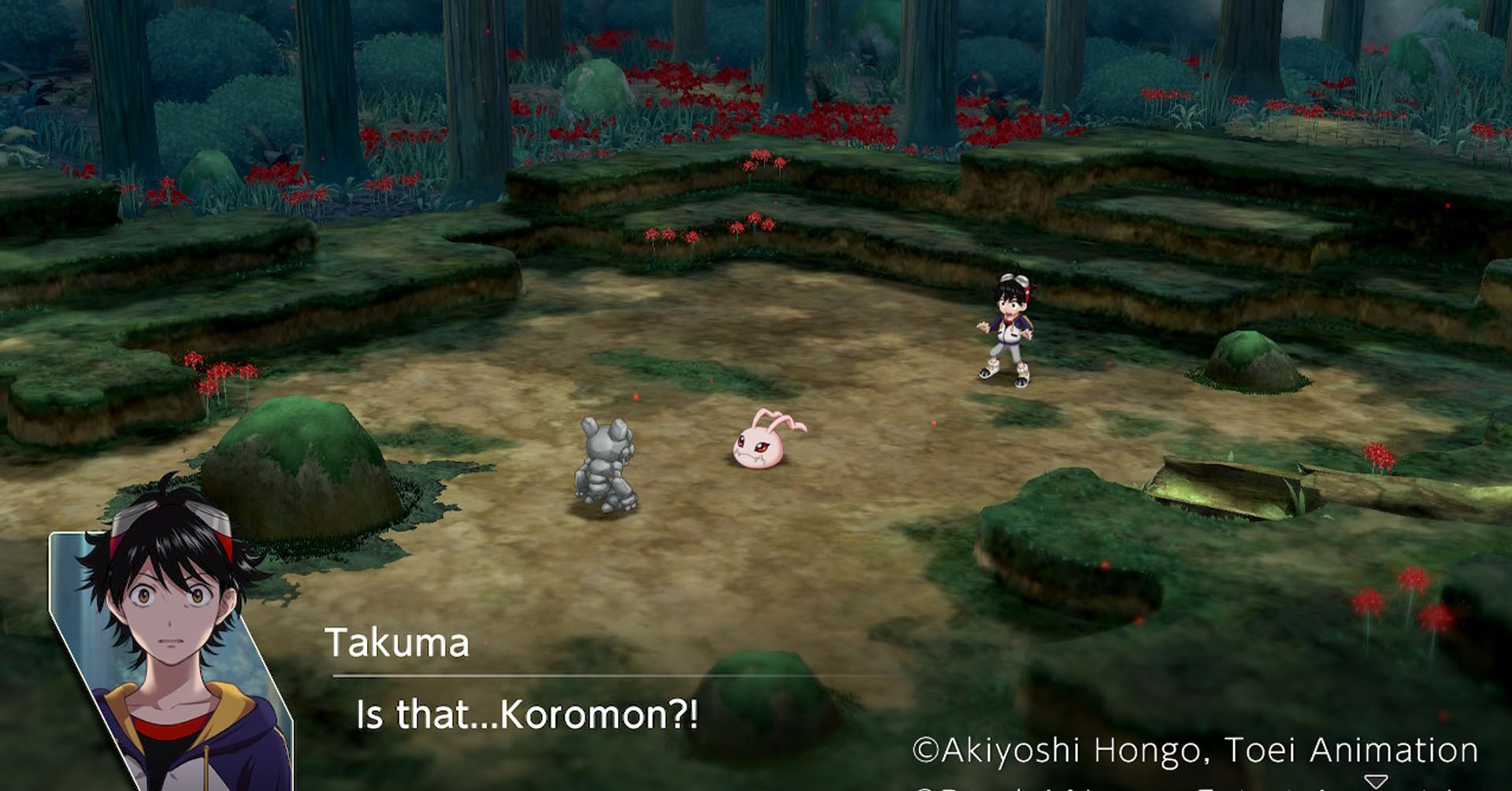 Uma captura de tela Digimon sobrevive Uma captura de tela Digimon sobrevive