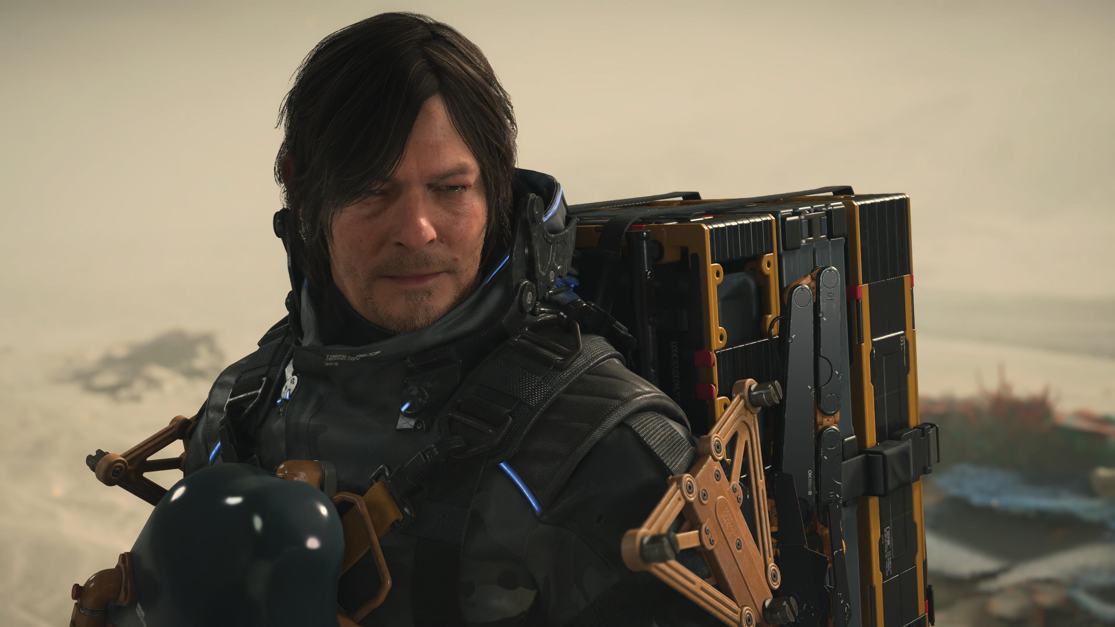 Sam Bridges em Death Stranding 2