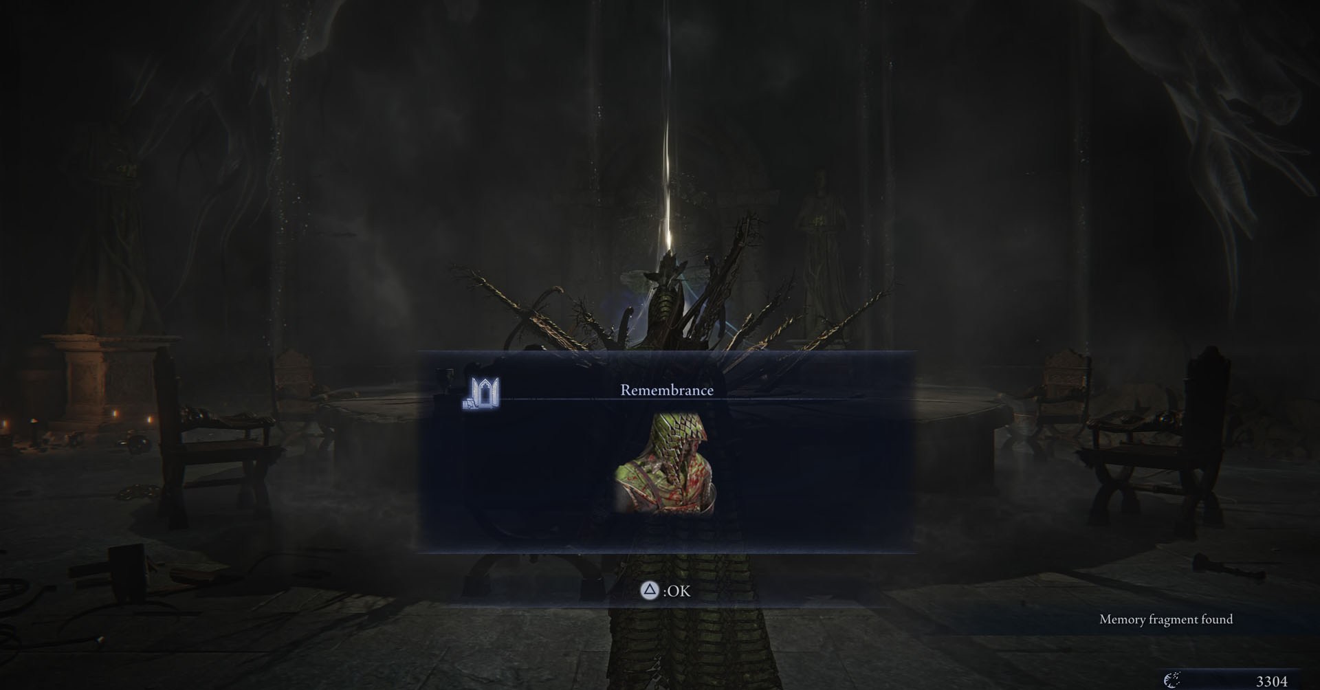 Uma captura de tela de Elden Ring Nightreign mostra a pele da lembrança que você ganha depois de concluir a busca de lembranças de Ironeye. Uma captura de tela de Elden Ring Nightreign mostra a pele da lembrança que você ganha depois de concluir a busca de lembranças de Ironeye.