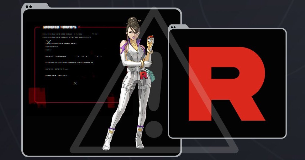 Uma mulher de uniforme branco com o logotipo do foguete da equipe fica no meio de uma tela de dados Uma mulher de uniforme branco com o logotipo do foguete da equipe fica no meio de uma tela de dados