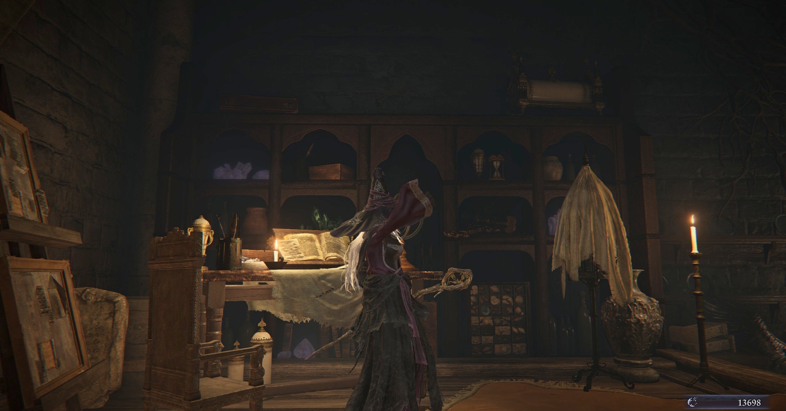 O recluso em Elden Ring Nightregn, parado e periódico O recluso em Elden Ring Nightregn, parado e periódico