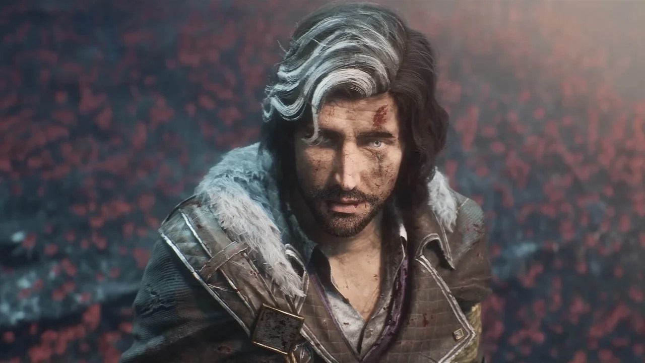 Verso olha solenemente em arte -chave para a Expedição Clair obscur 33