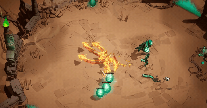 Um Mágico de Legenda realiza um feitiço em Mágico da Legenda 2