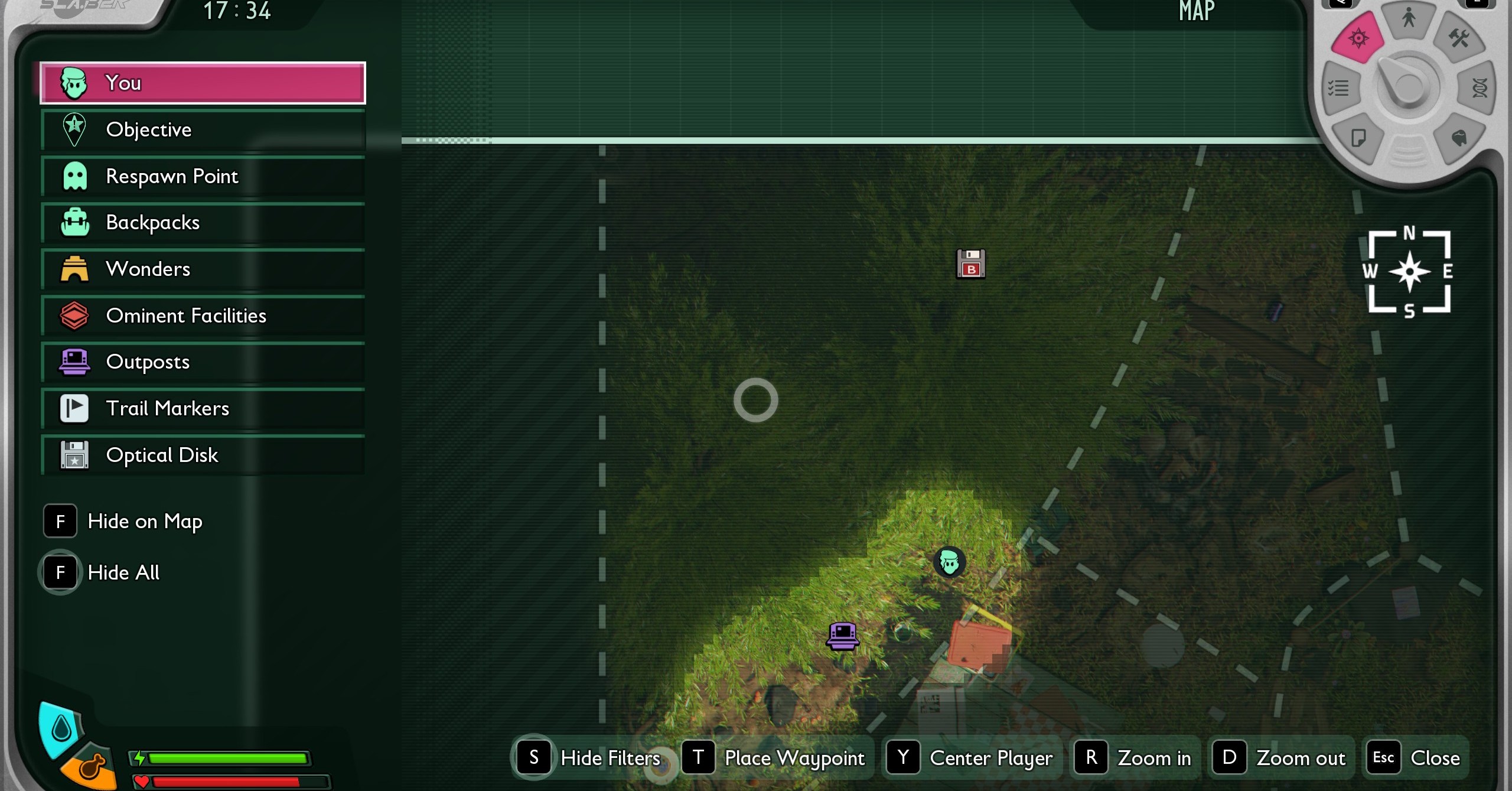 Uma imagem de mapa mostrando a área geral onde você pode encontrar o Lingonberry em 2 fundamentado Uma imagem de mapa mostrando a área geral onde você pode encontrar o Lingonberry em 2 fundamentado