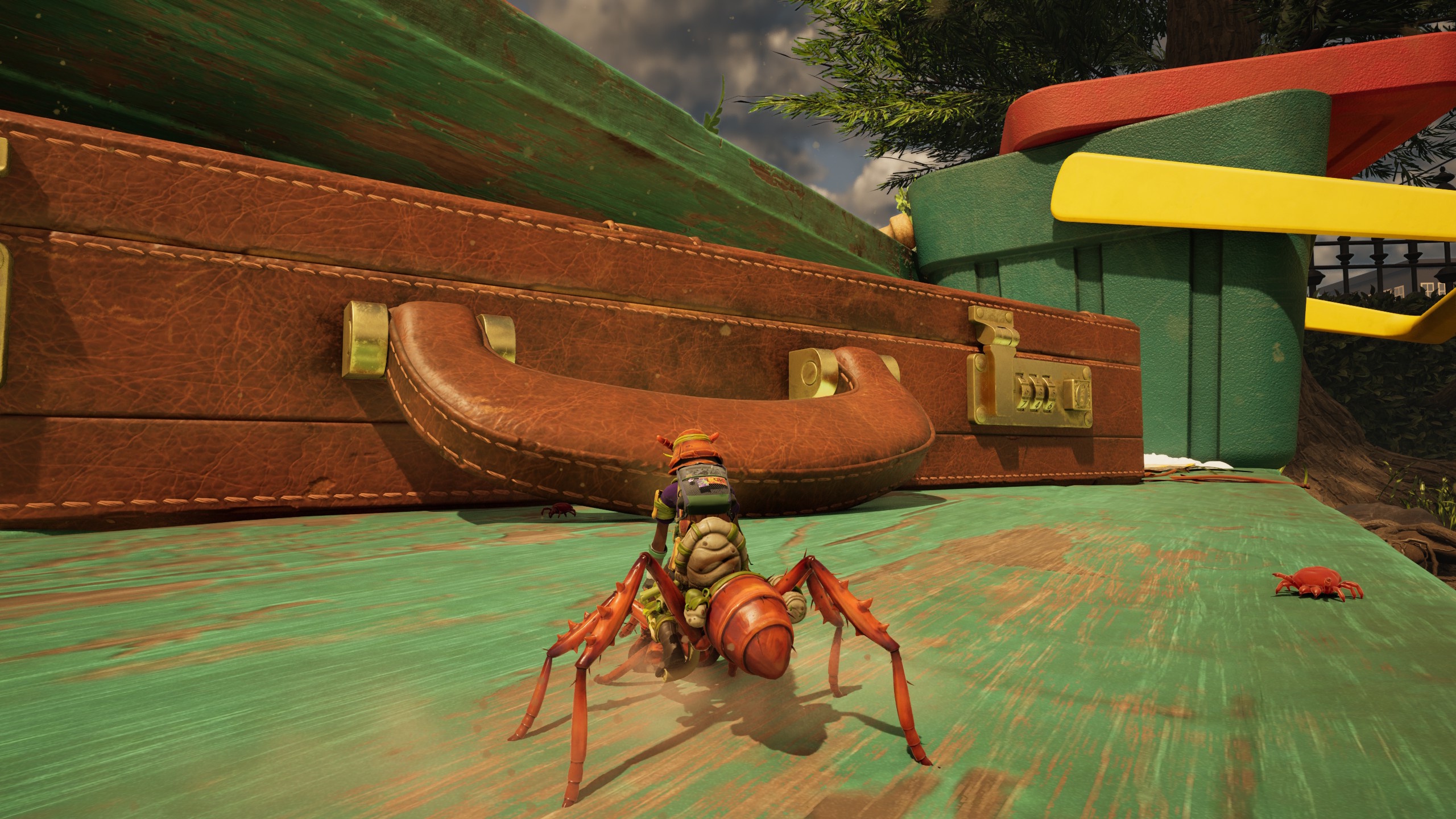 Willow em uma formiga, olhando para a pasta em 2 fundamentada