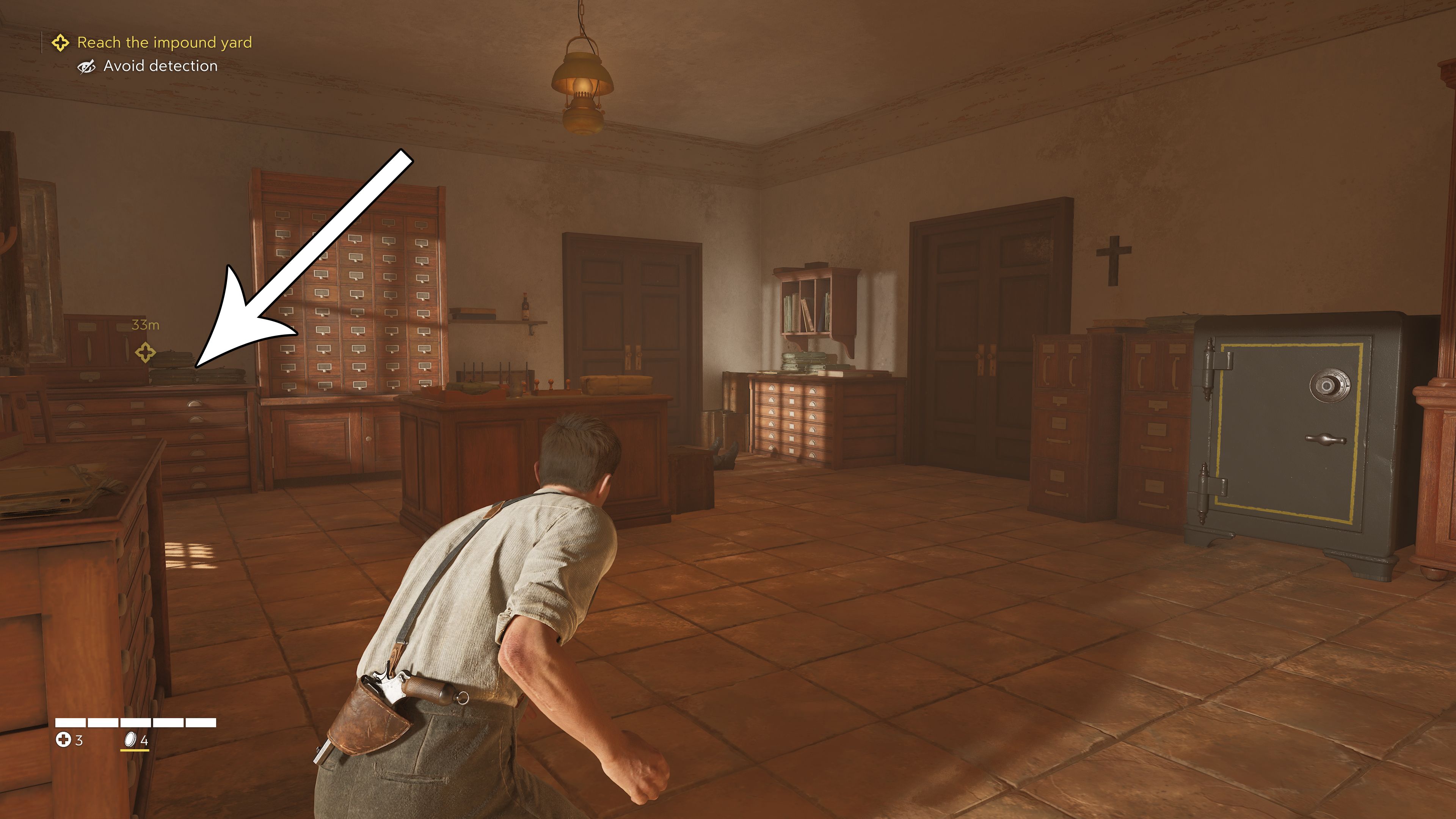 O segundo código seguro na máfia: o país antigo.