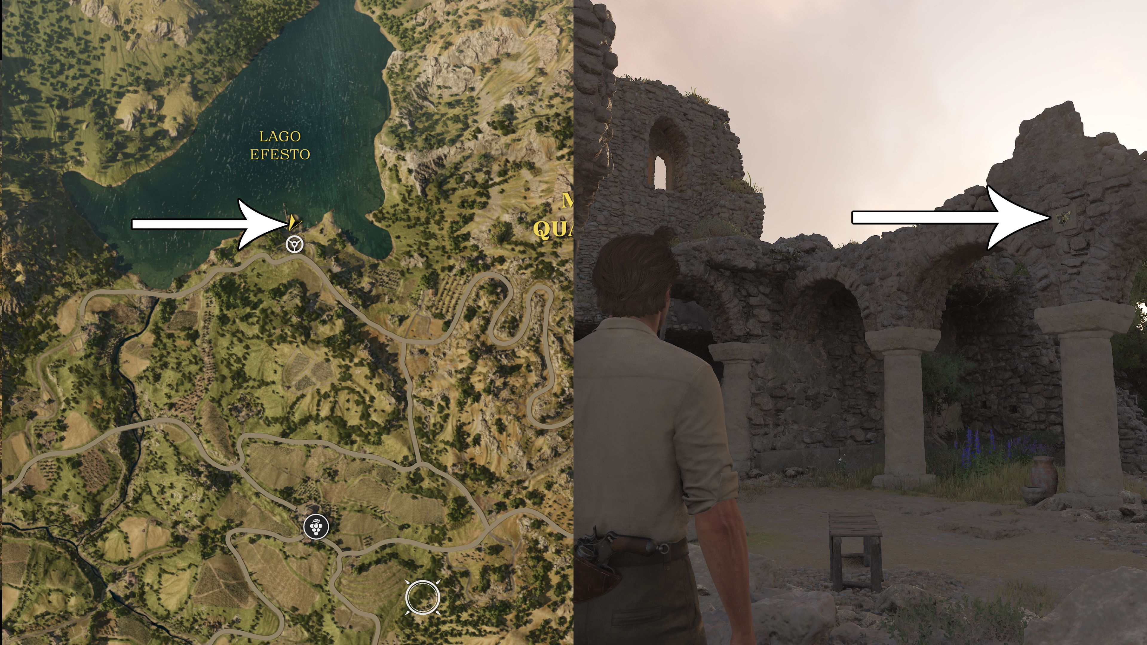 Uma localização de Trinacria na máfia: o país antigo.