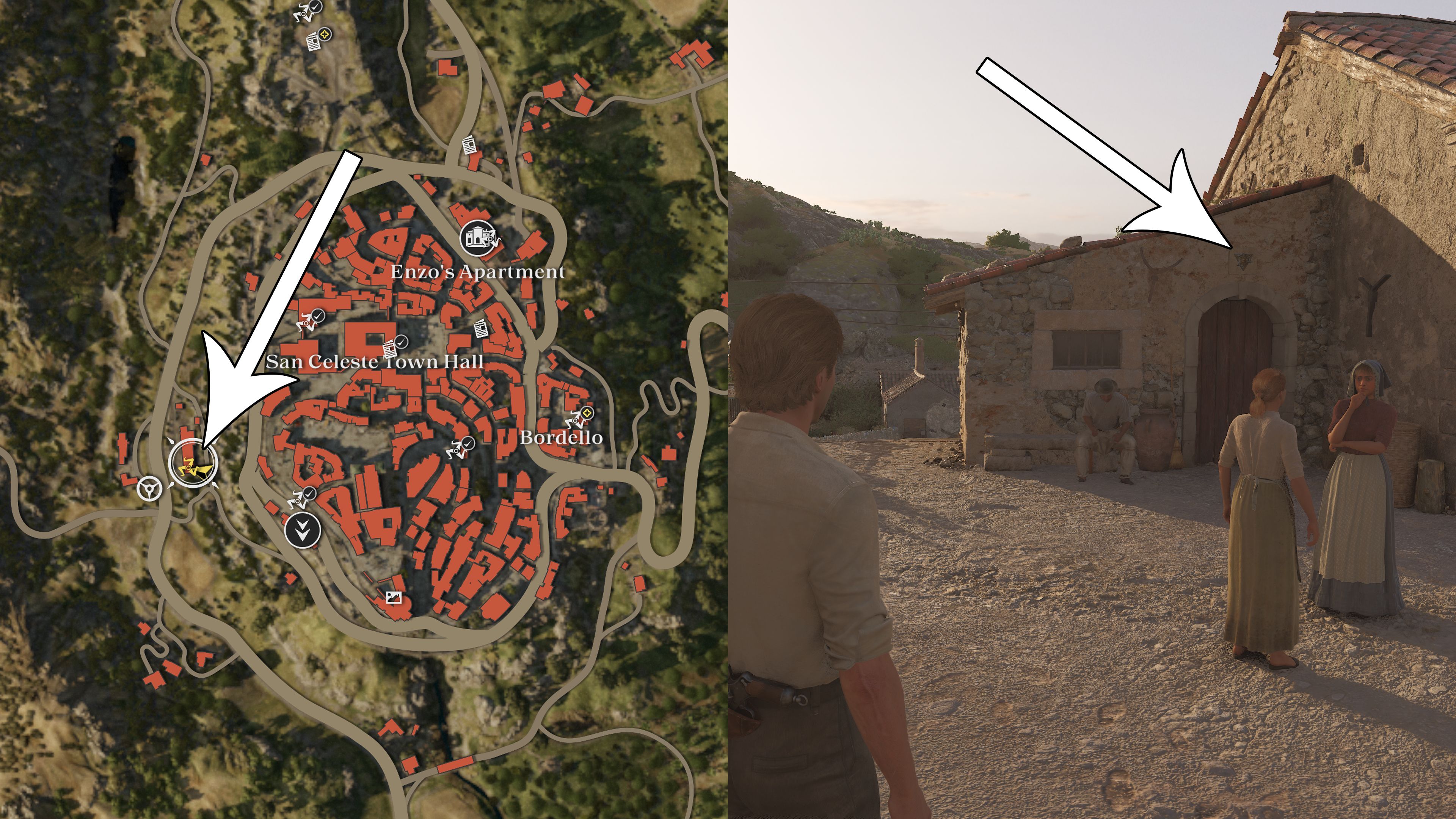 Uma localização de Trinacria na máfia: o país antigo.