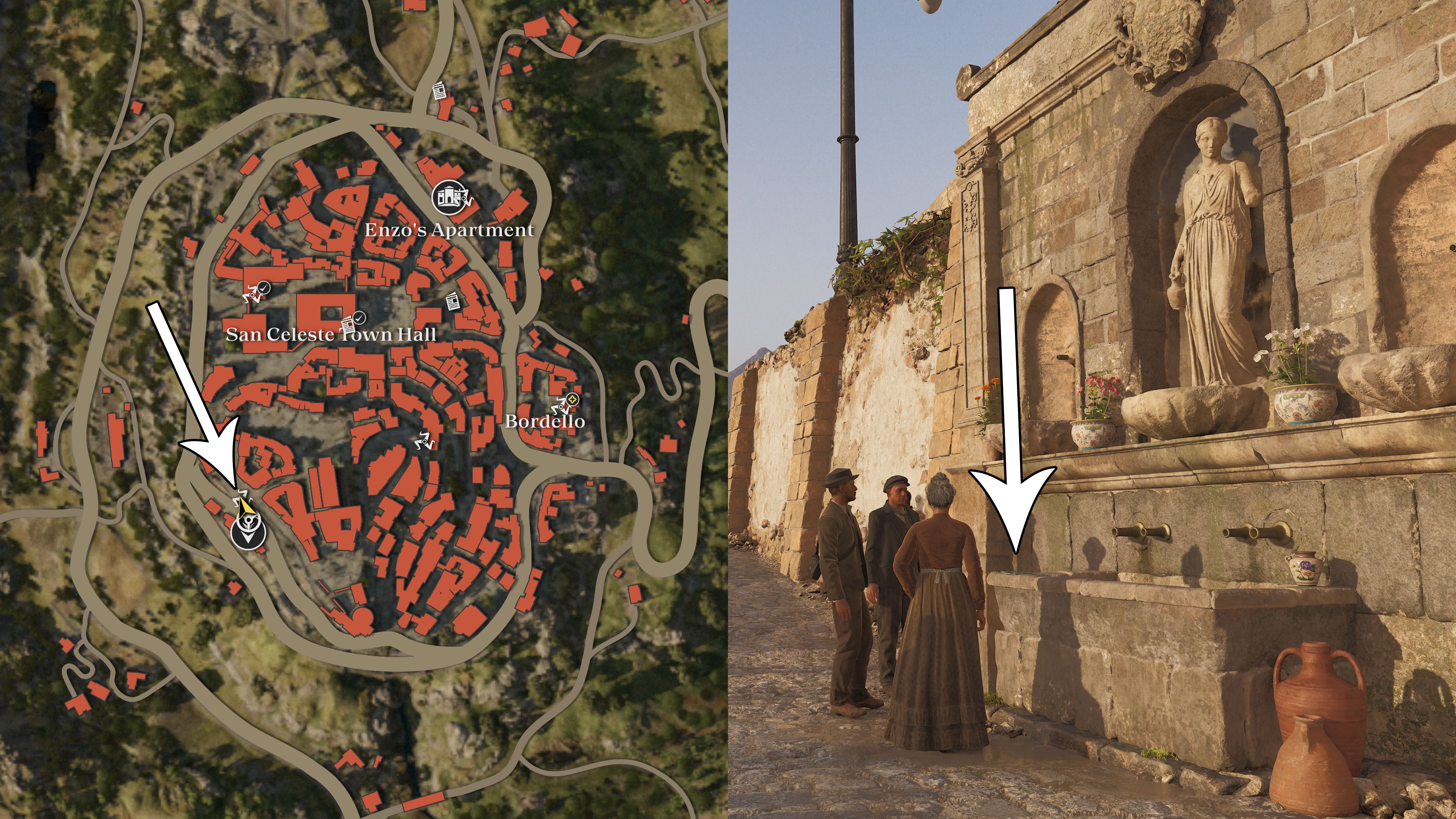 Uma localização de Trinacria na máfia: o país antigo.