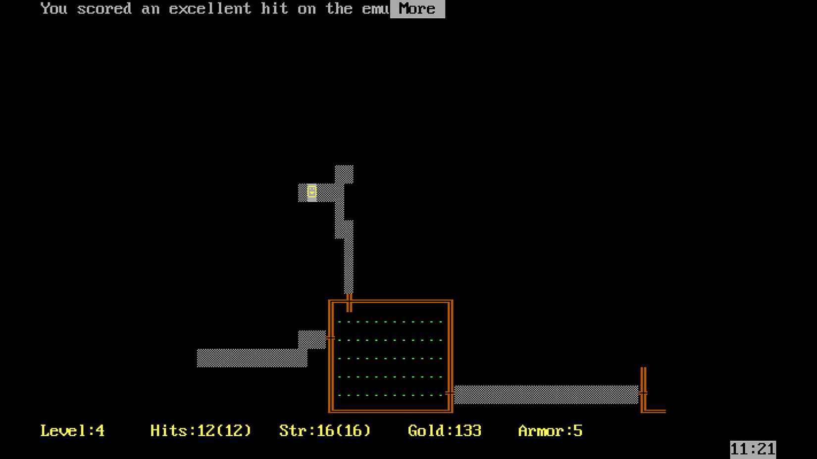 Um sucesso crítico em Rogue (1980)