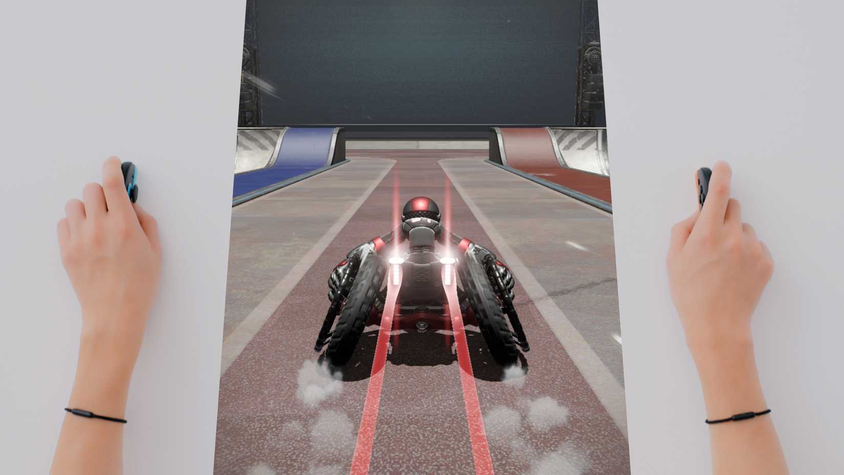 Demonstração de duas mãos como os controles do mouse são usados na unidade de arrasto x.