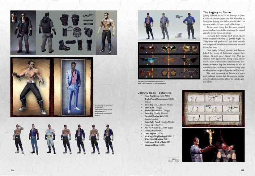 Johnny Cage Fatalities in Mortal Kombat: vitória impecável