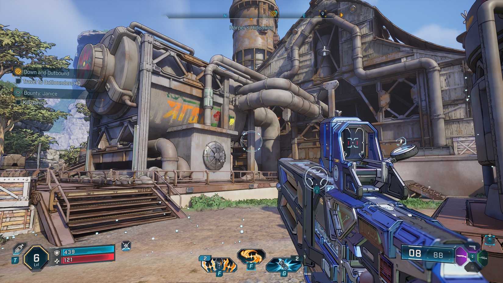 O tanque de refrigerante em Borderlands 4's Meat Is Murder Quest