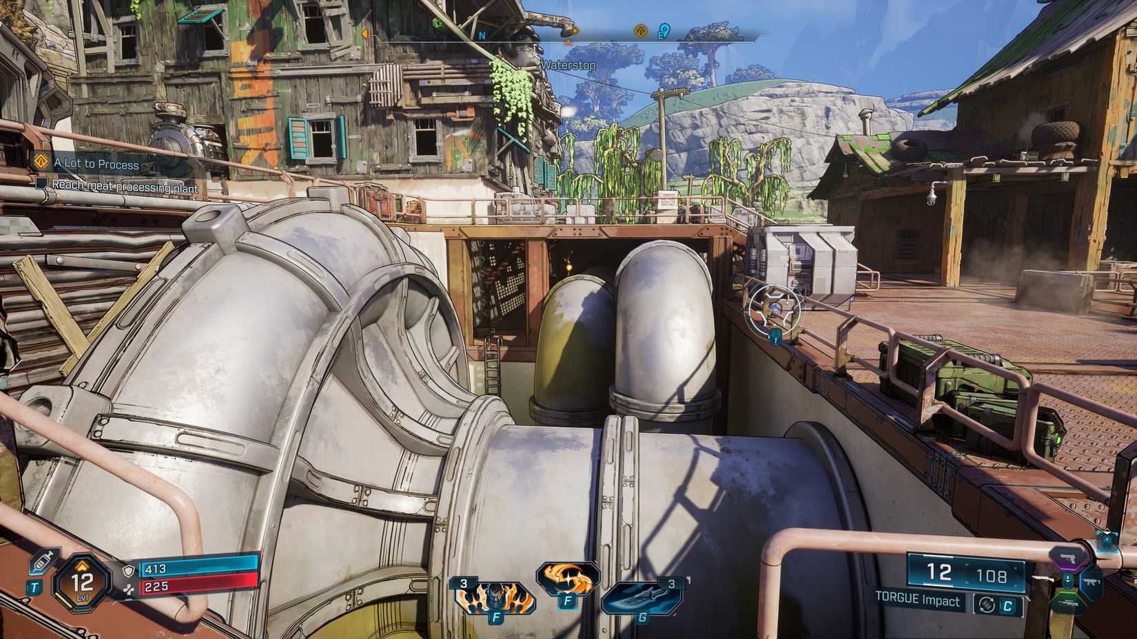 A terceira esfera de evocarium de Waterstop em Borderlands 4