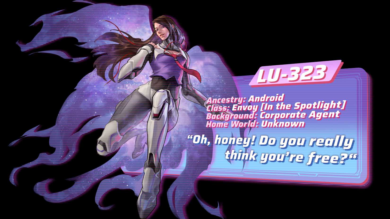 Lu-323 O Enviado do Android em Starfinder: Afterlight