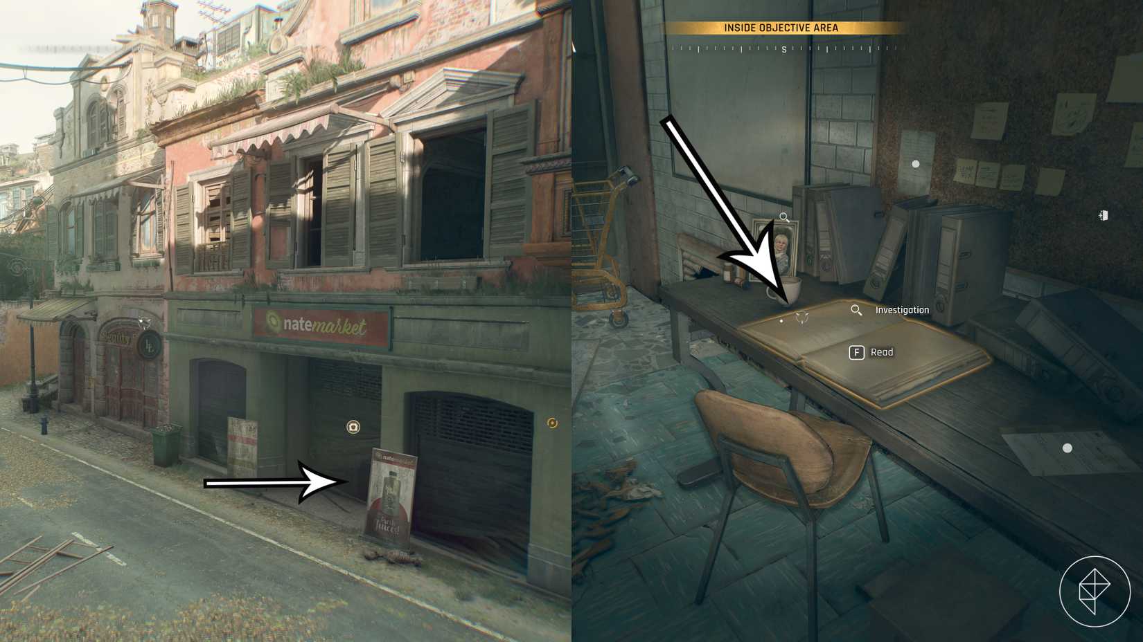 A localização do código seguro de Iris na última busca do desejo em Light Dying Light: The Beast.