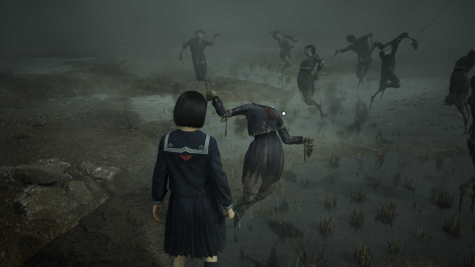 Silent Hill F - quebra -cabeça de campo (dificuldade dura)