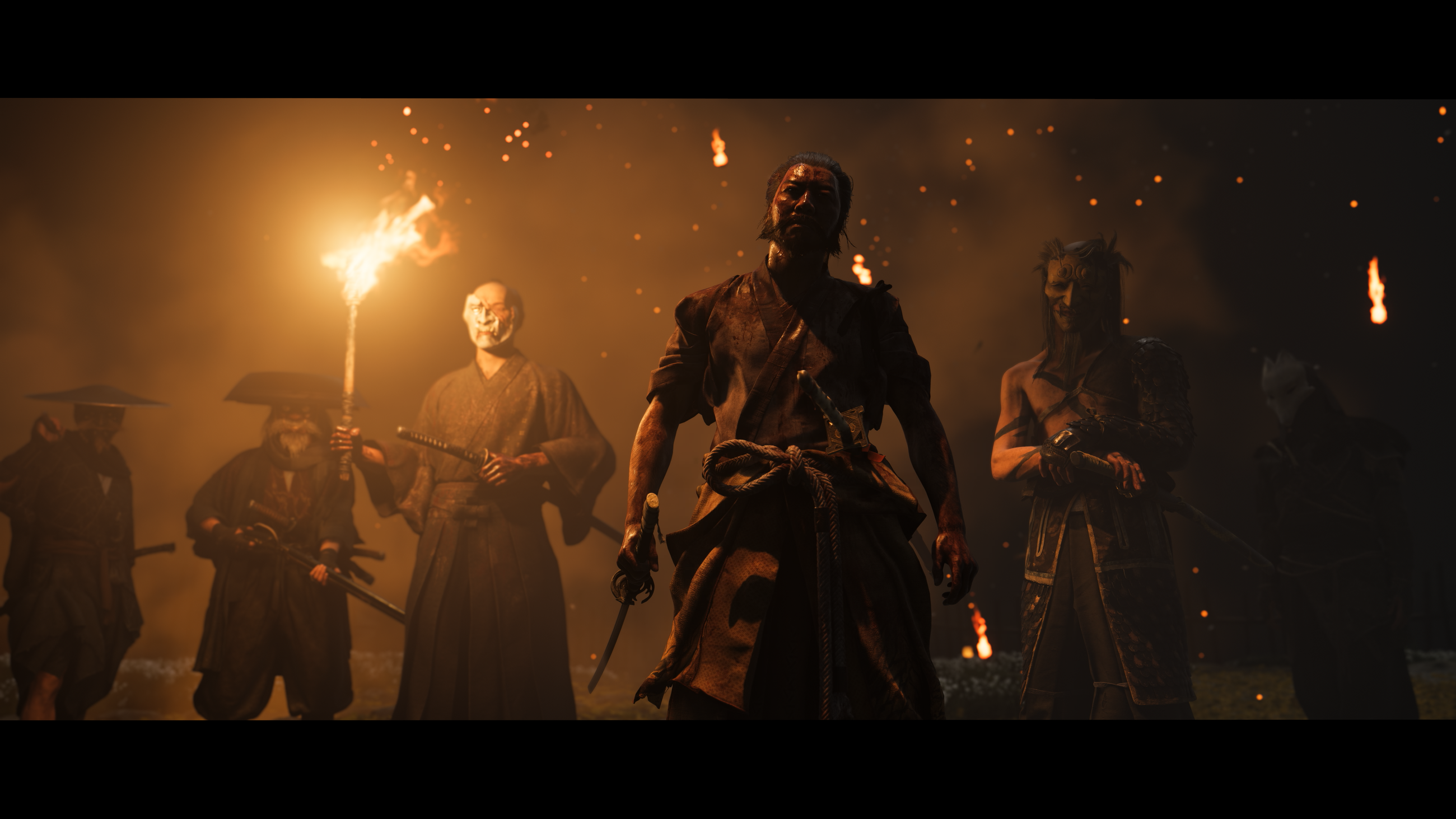 Os Yotei Six estão juntos em fantasmas de Yotei.