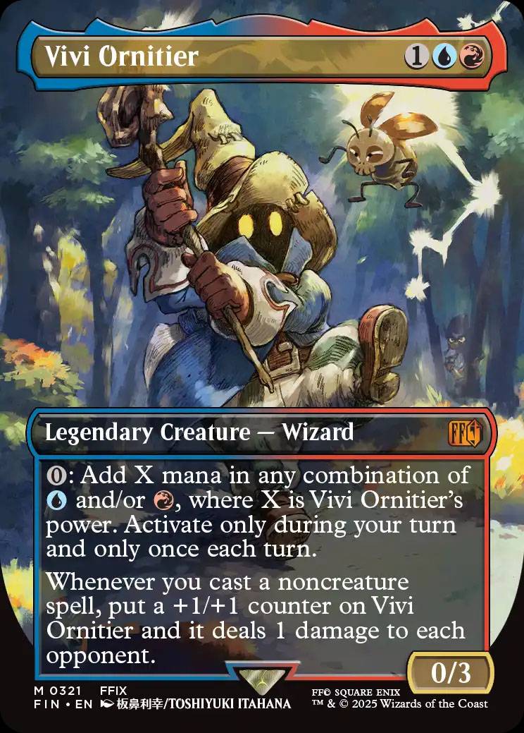 The Vivi Ornitier Magic: The Gathering Card With Alt