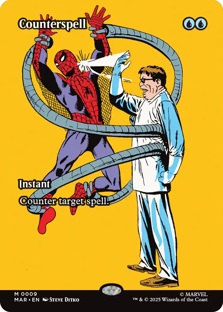 Contra -pell MTG Spider Man Bonus Folhead