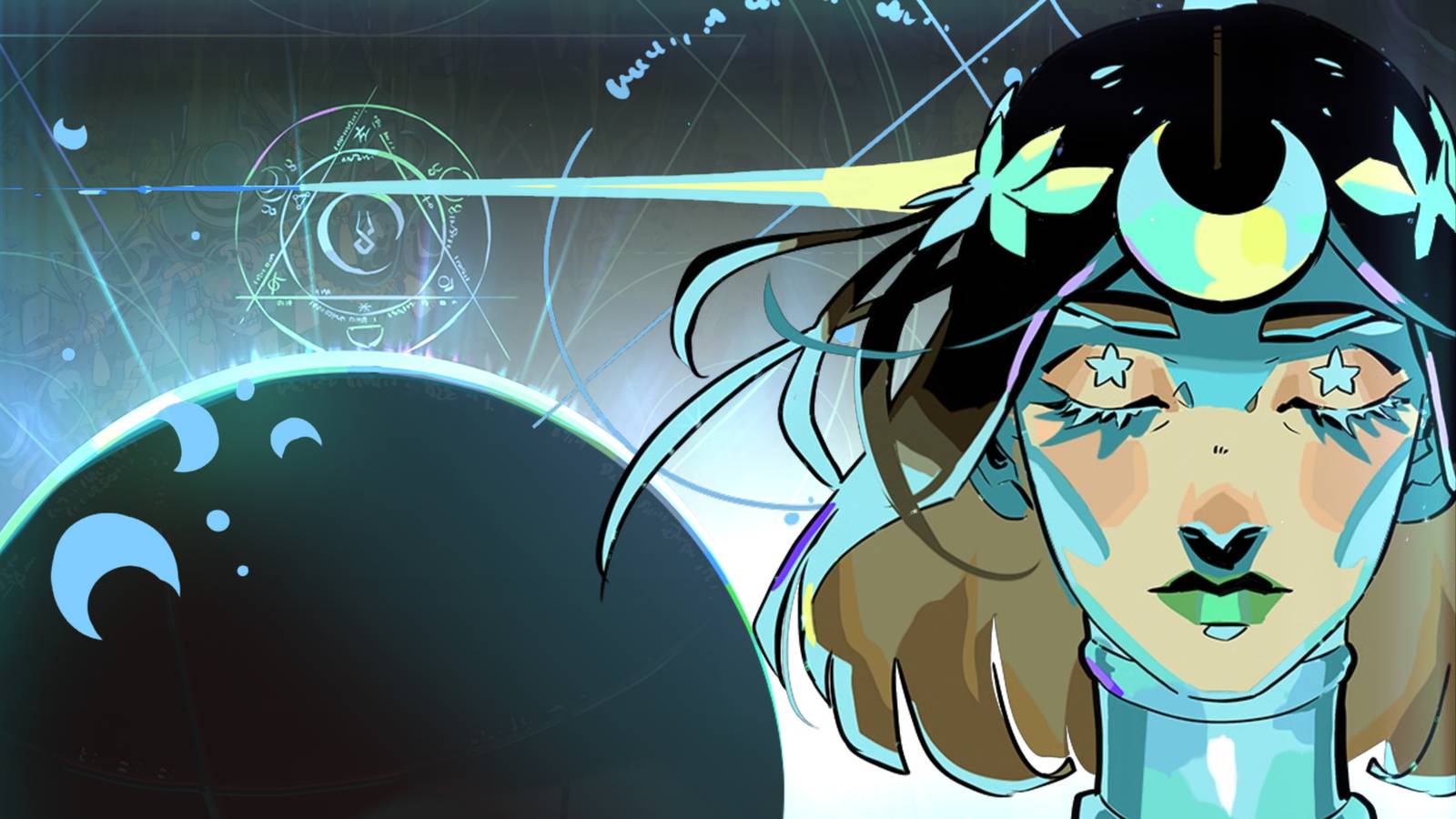 O menu de atualização dos cartões Arcana no Hades 2.