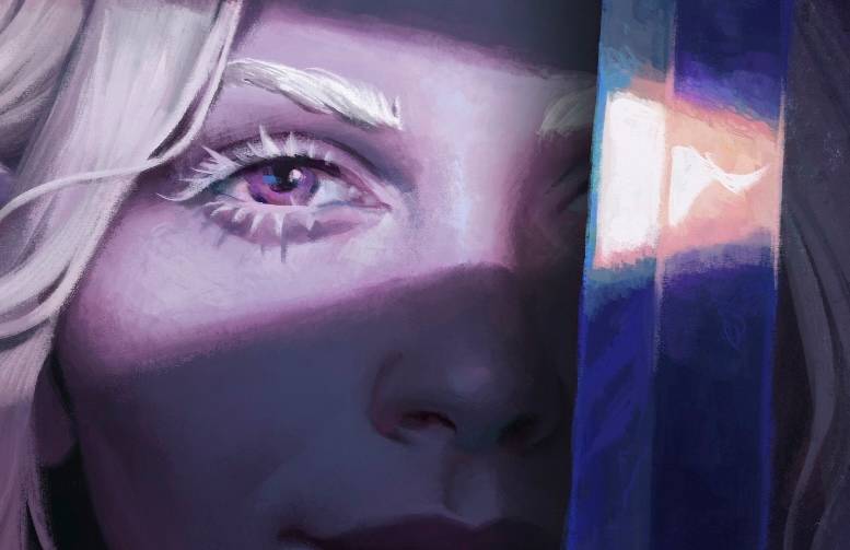 Close-up em Breezy de D&D