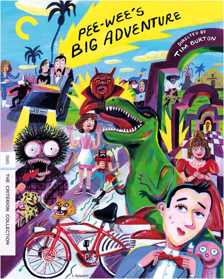 Pee-Wee's Big Adventure Criterion Collection Cover
