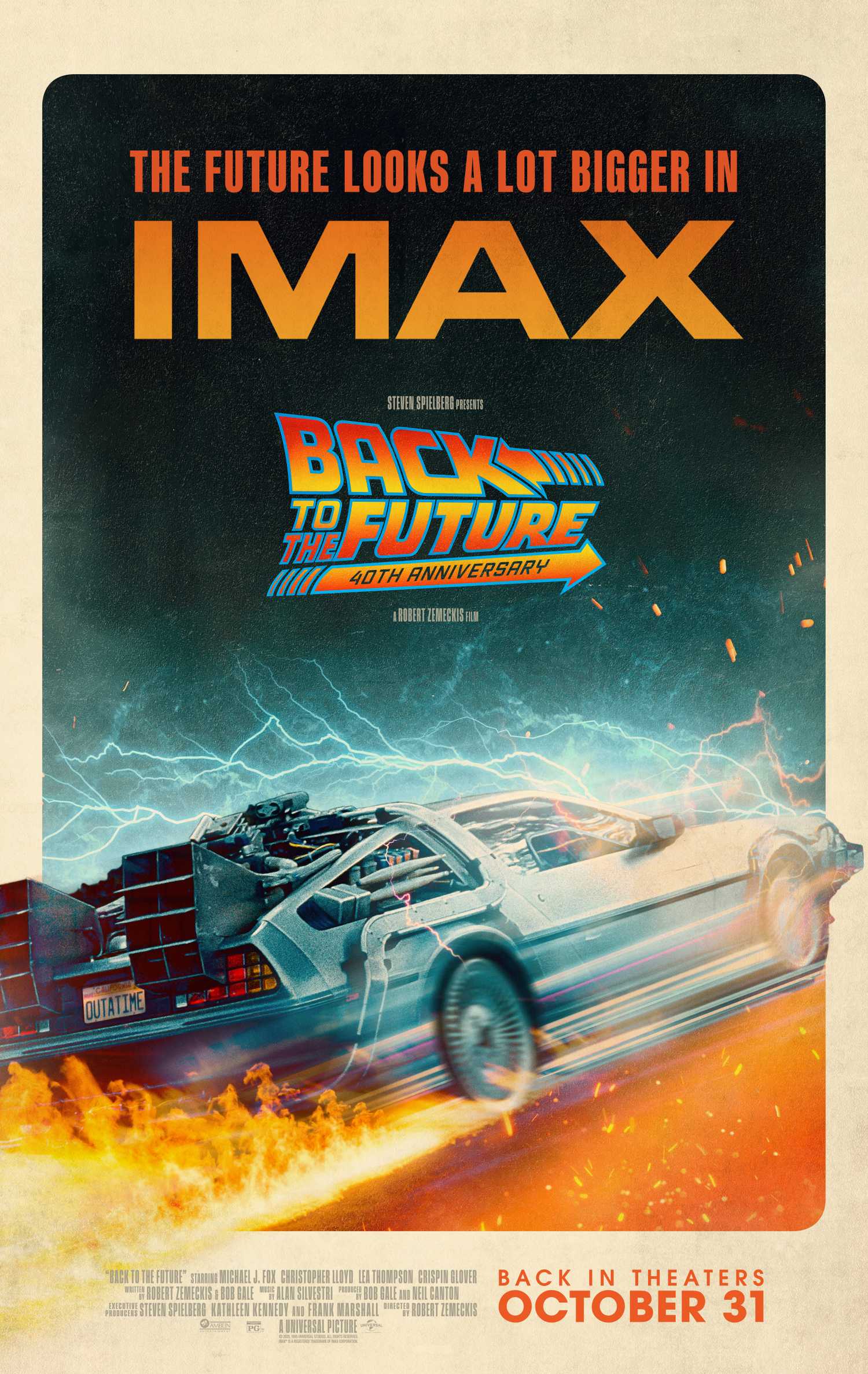 De volta ao futuro pôster IMAX