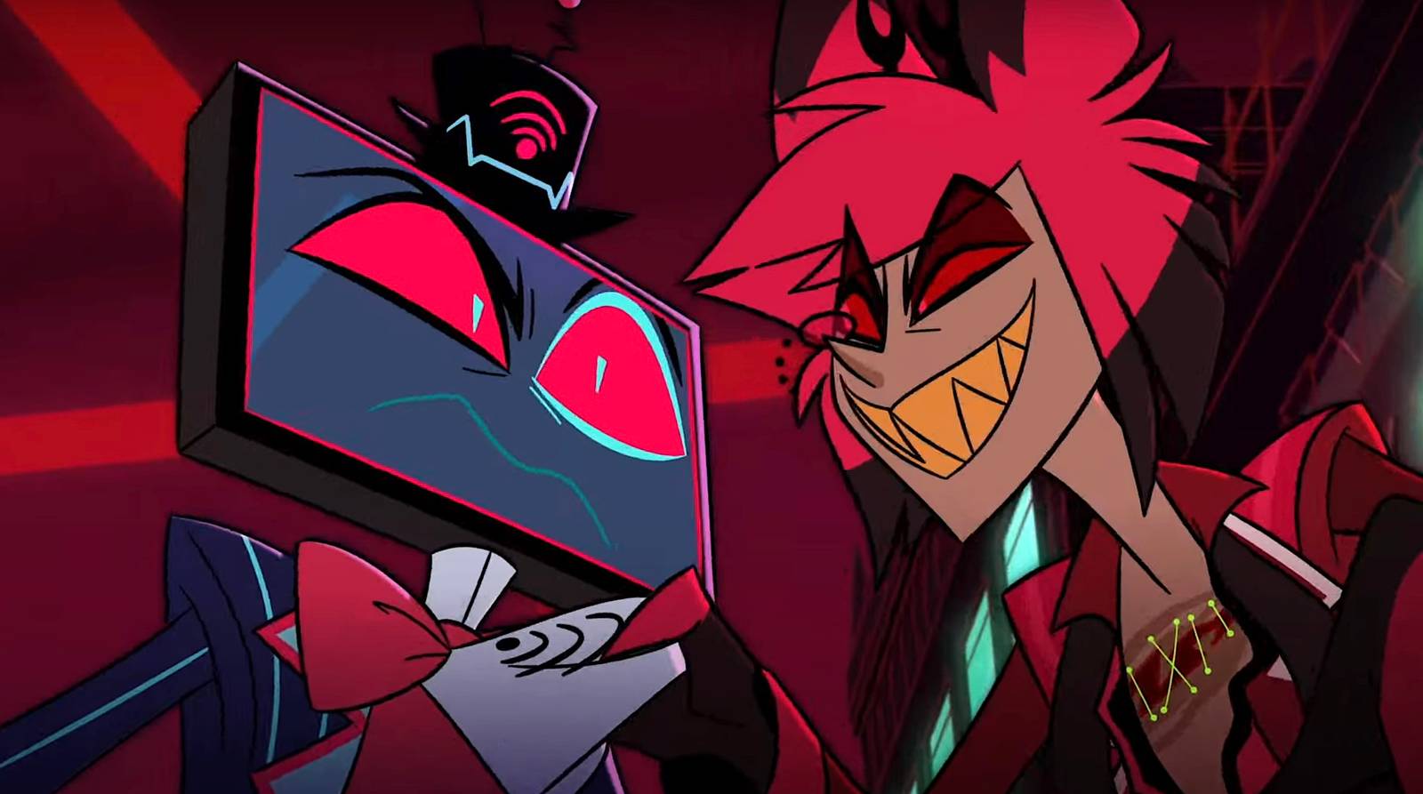 Alastor, o Demônio do Rádio e Vox, o demônio da TV, vá cara a cara no trailer do Hazbin Hotel Season 2