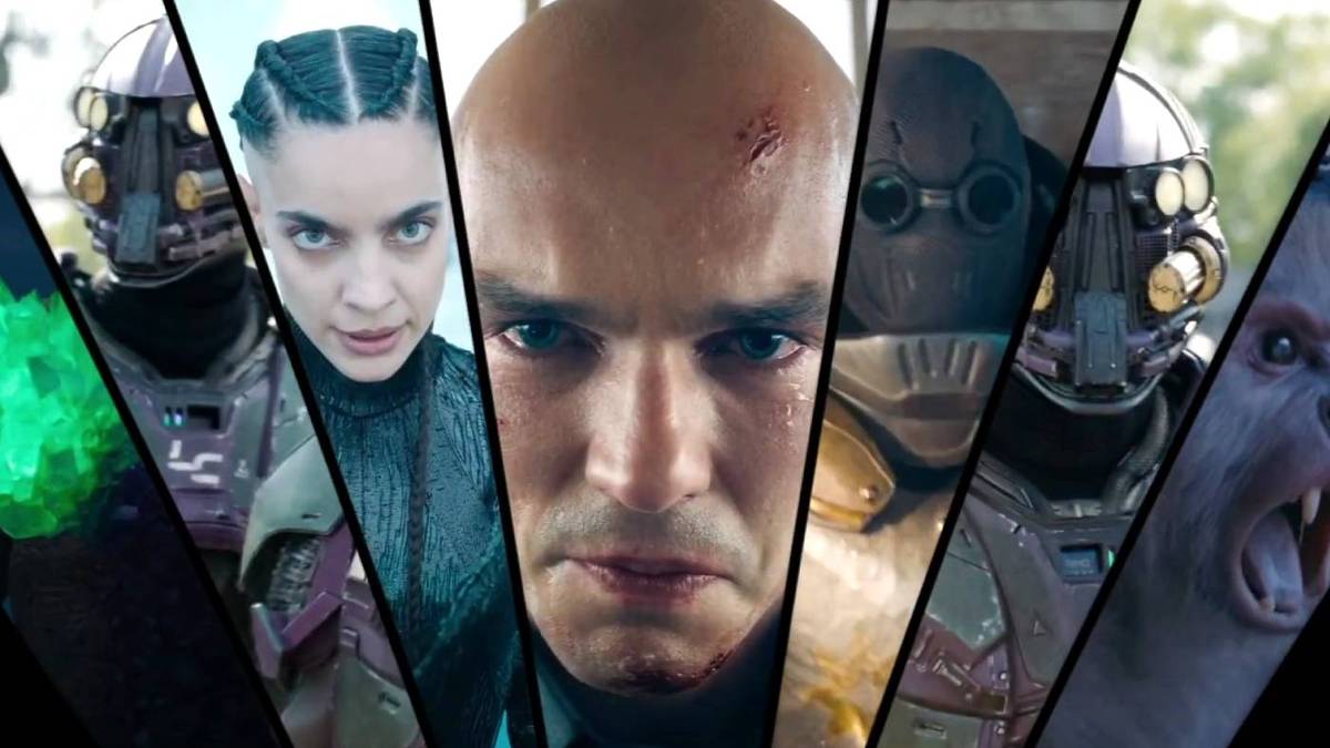 Os vilões do Superman espalhados pela tela como os namorados de Scott Pilgrim