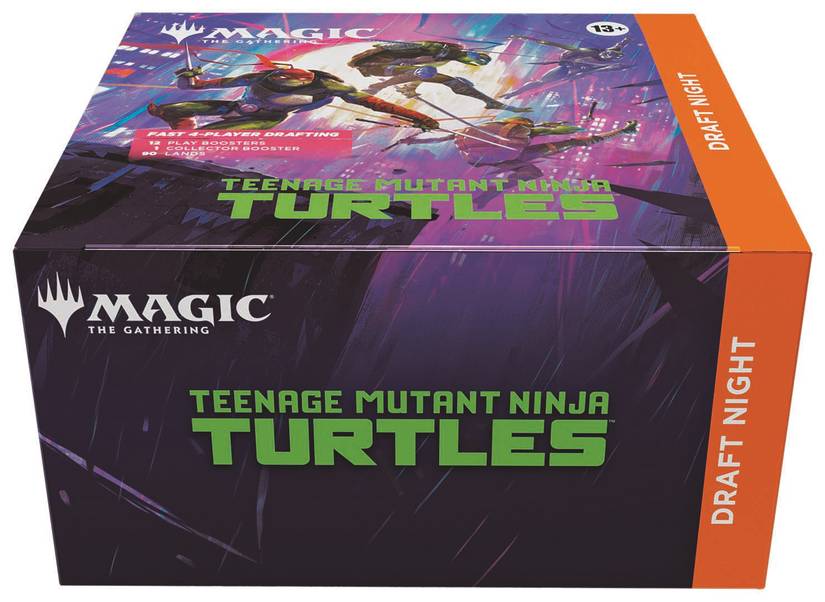 Noite de draft do MTG TMNT