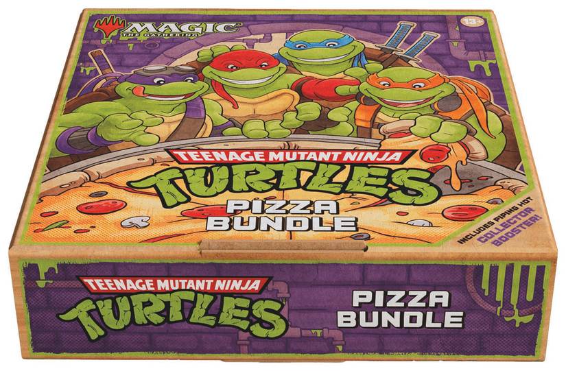 Pacote de pizza MTG TMNT