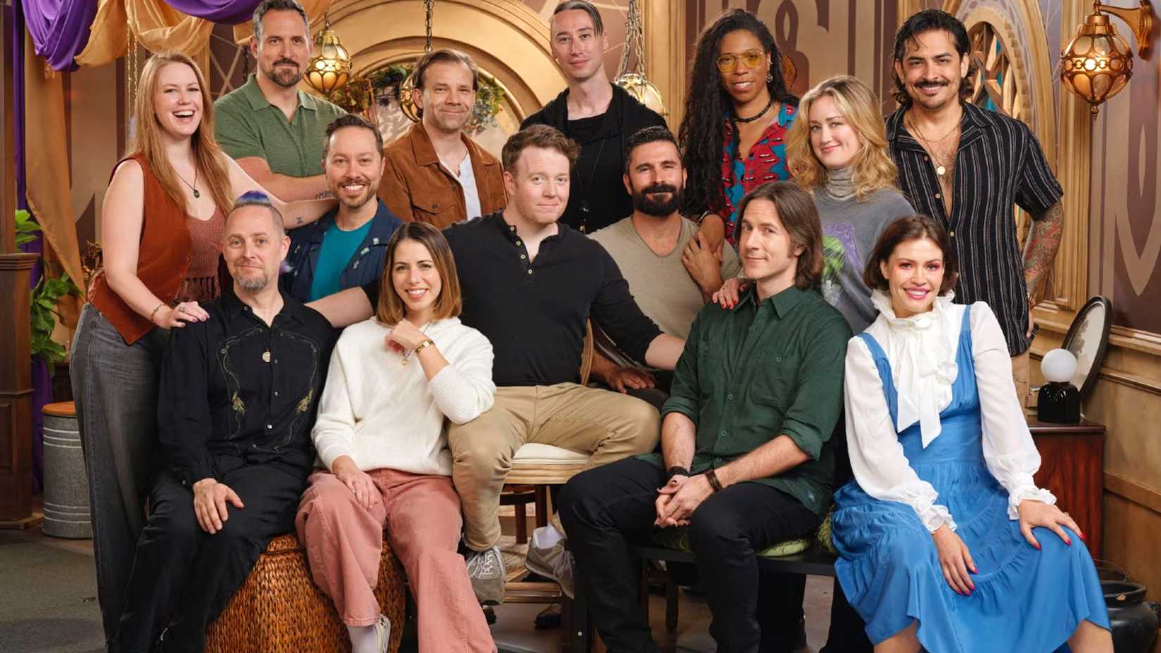 Laura Bailey, Taliesin Jaffe, Ashley Johnson, Matthew Mercer, Liam O'Brien, Marisha Ray, Sam Riegel e Travis Willingham, acompanhados por Luis Carazo, Robbie Daymond, Aabria Iyengar, Whitney Moore e Alex Ward