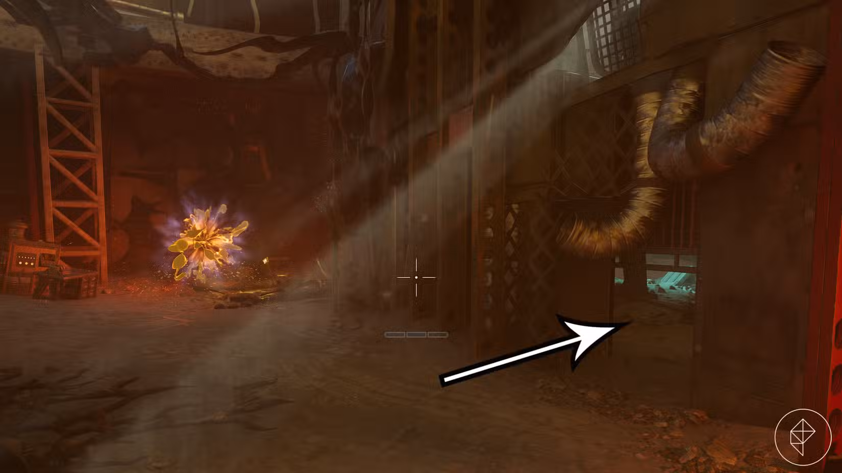 O caminho para o quebra-cabeça de Otto em The Outer Worlds 2.