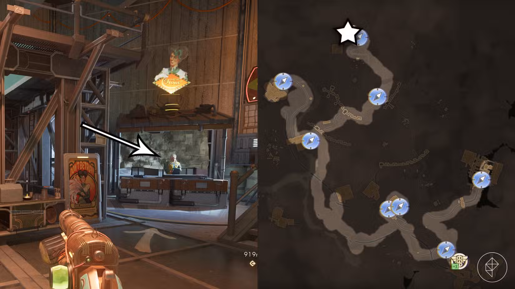 Um vendedor de animais de estimação em The Outer Worlds 2.