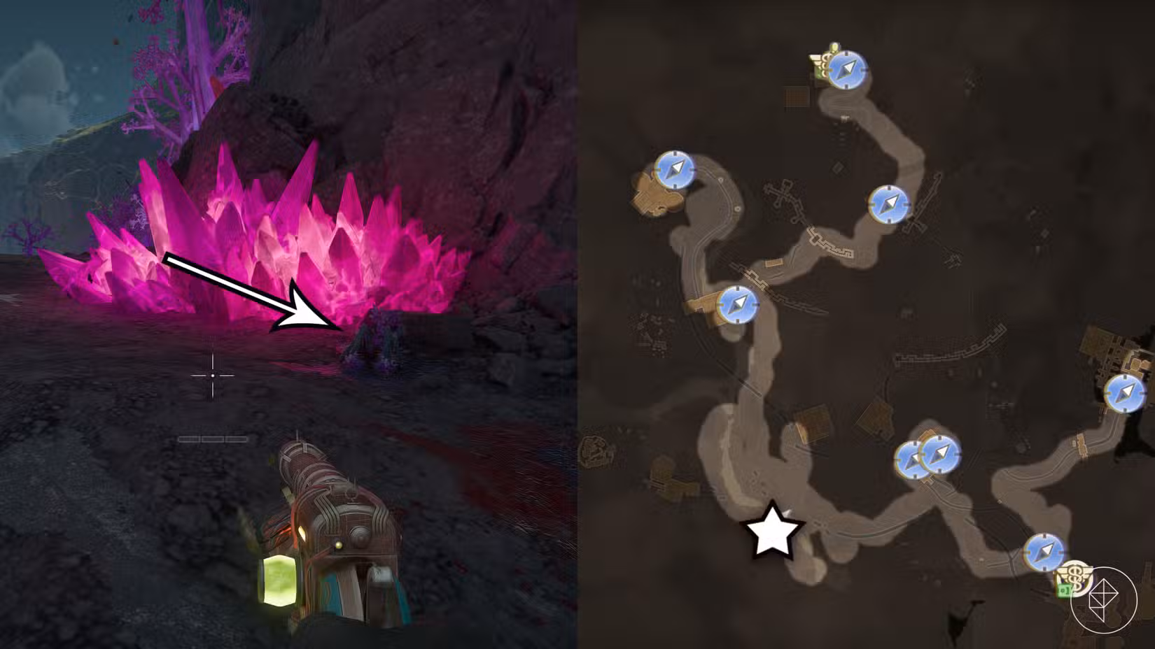 Um local para animais de estimação em The Outer Worlds 2.