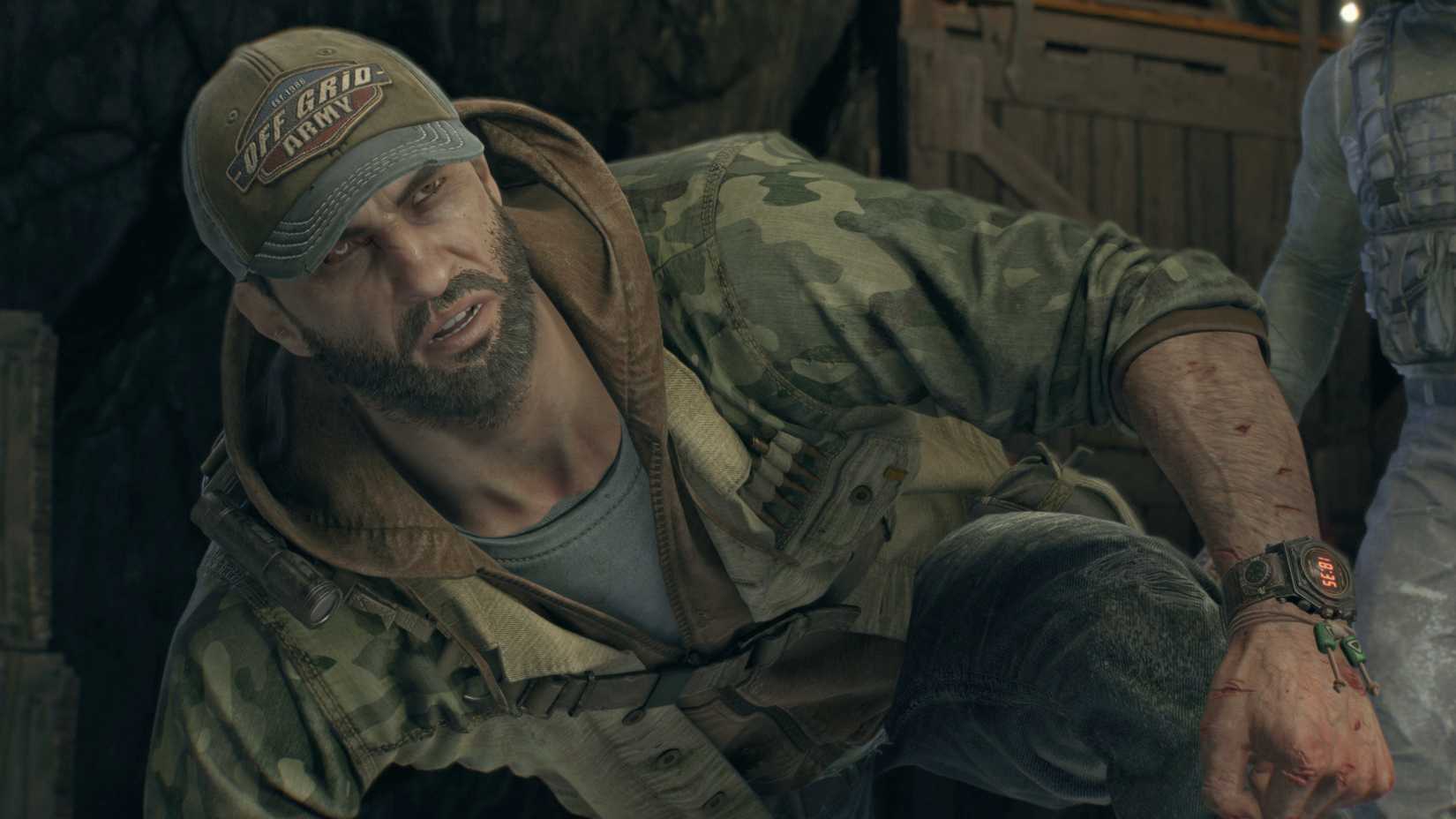 Protagonista Kyle Crane na luz moribunda: a besta.