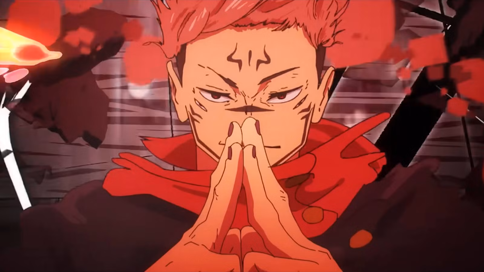 Uma foto do trailer de execução de JUJUTSU KAISEN