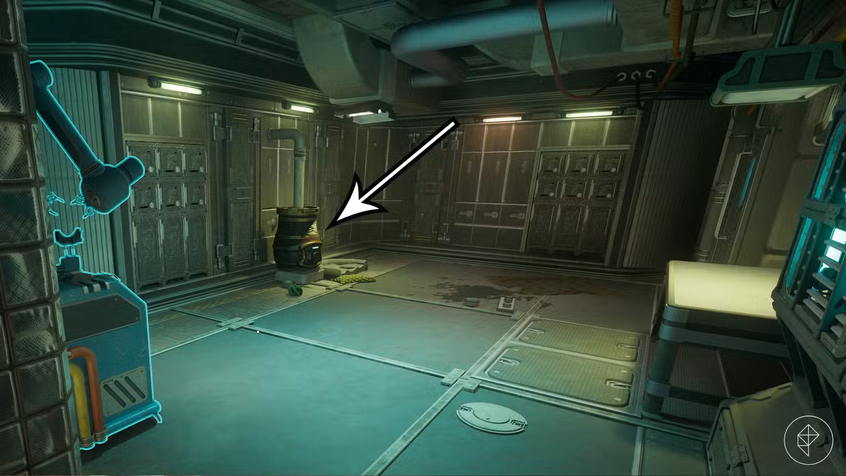 O alimentador de animais de estimação no Icógnito em The Outer Worlds 2.