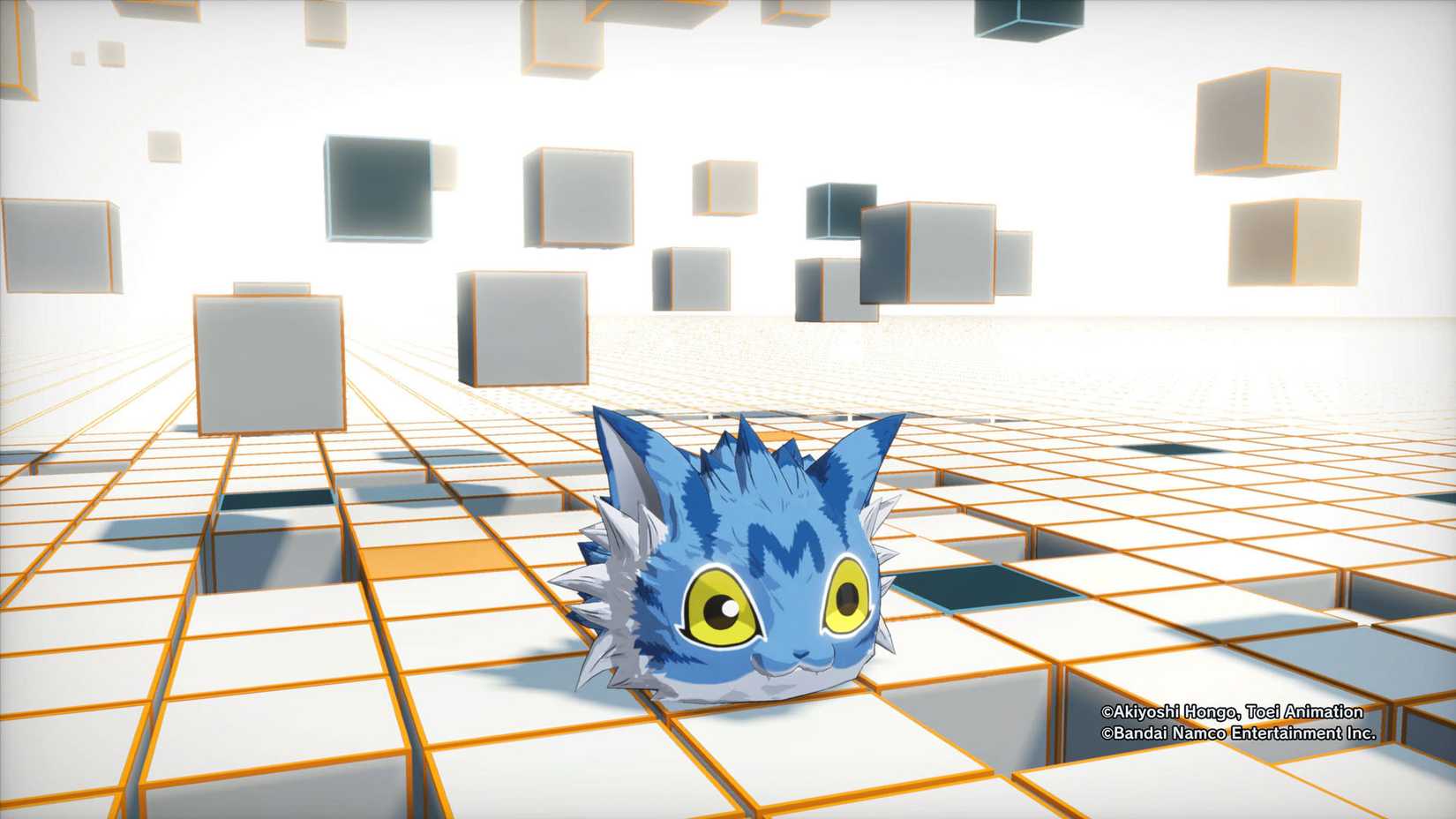 A Digimon Story: Time Stranger ScreenShot mostrando um bebê digimon