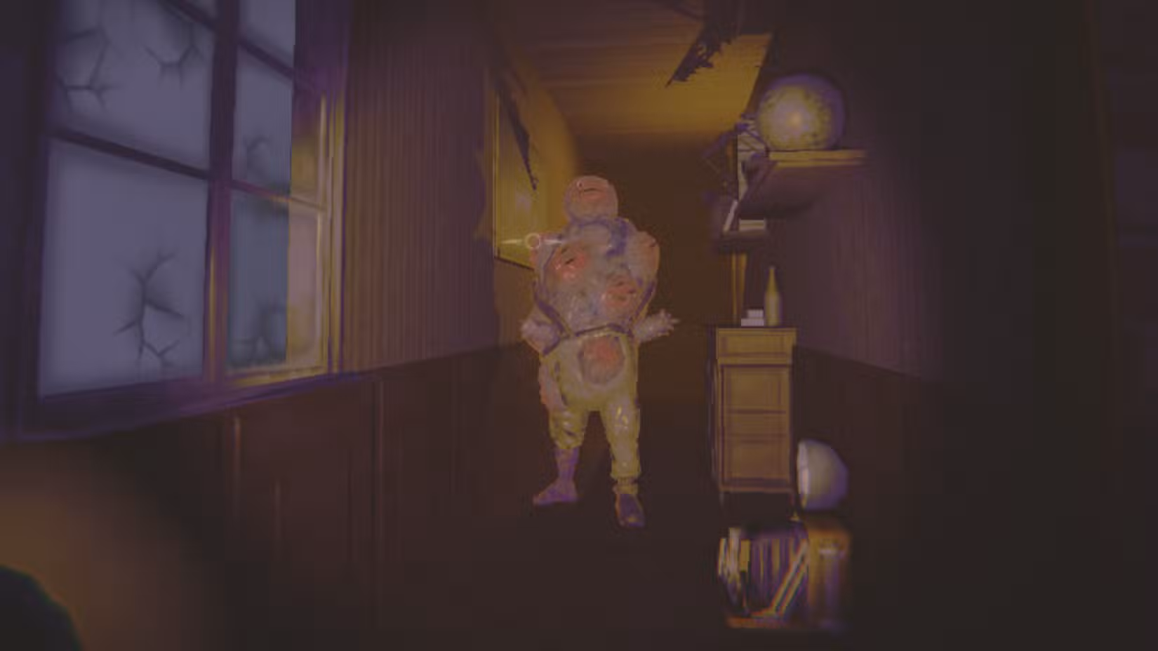 O monstro da Equipe de Limpeza em REPO.