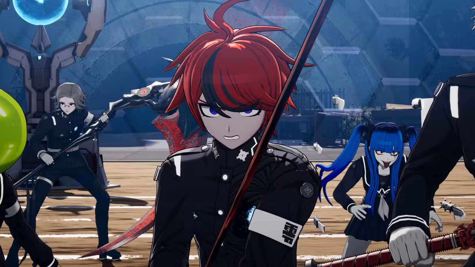 Adolescentes de anime parecem determinados a carregar armas em The Hundred Line: Last Defense Academy