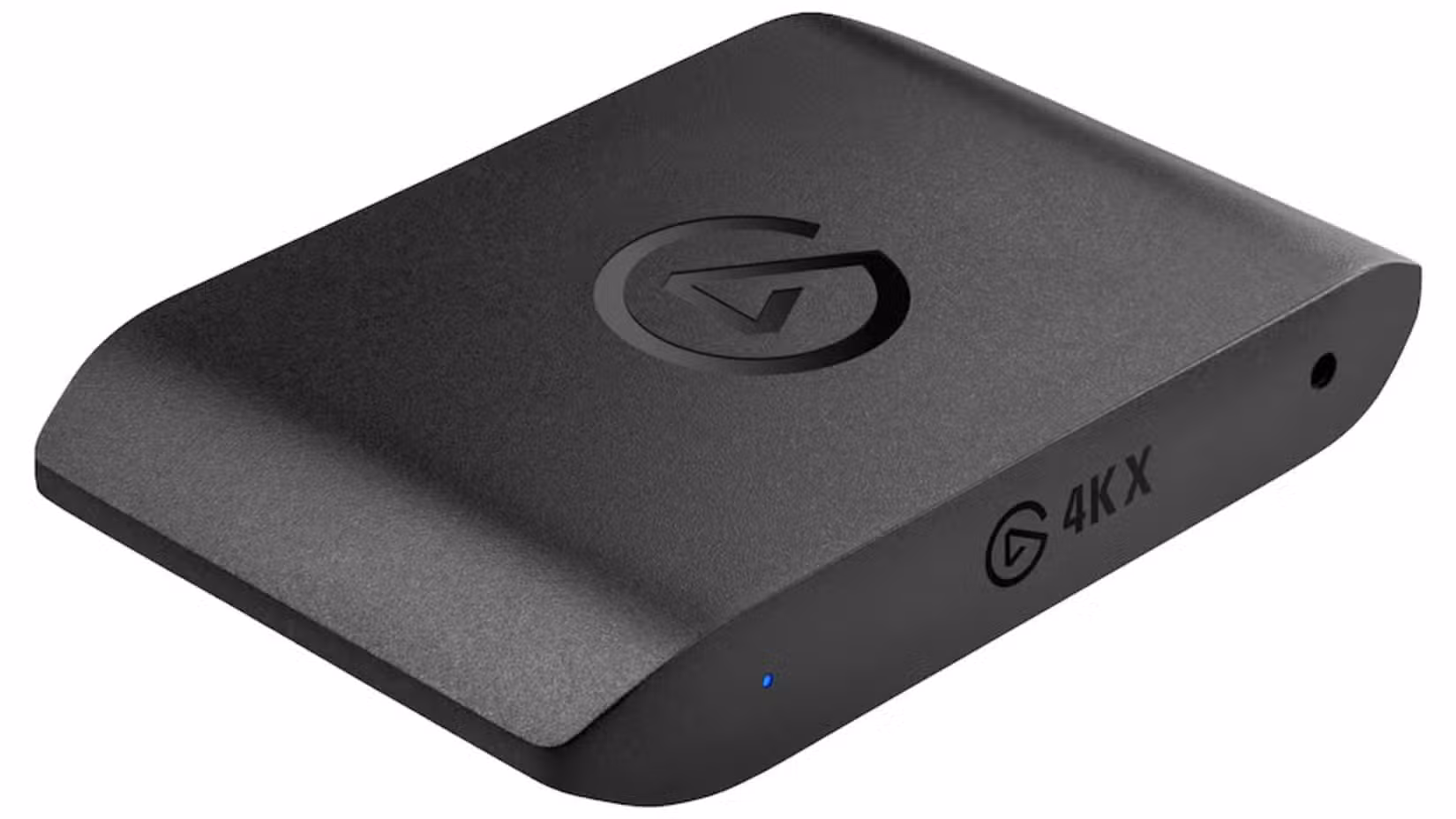 Placa de captura Elgato 4K X em um fundo branco